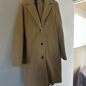 Classic Tan Wool Coat